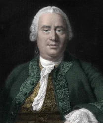 Portret van David Hume, Schotse filosoof (1711-1776)