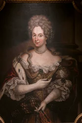 Portret van Dorotea Sofia van Neuburg