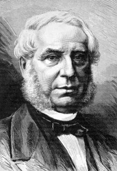 Portret van Edouard Drouyn de Lhuys, Franse politicus (1805 - 1881) - in 