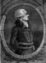 Portret van generaal Dumouriez. Charles Francois du Perier, bekend als Dumouriez, Franse generaal (1739 - 1823)