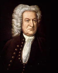 Portret van Jean Sebastien Bach (Johann Sebastian Bach)