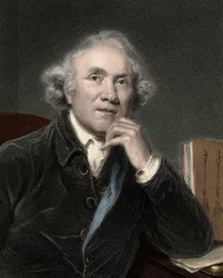 Portret van John Hunter (1728-1793) Schotse chirurg
