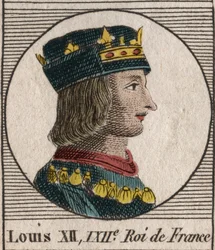 Portret van koning Lodewijk XII