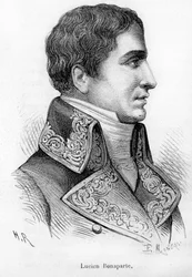 Portret van Lucien Bonaparte (1775-1840), tweede broer van Napoleon Bonaparte