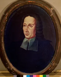 Portret van Ottavio Pitoni (1657-1743), Italiaanse componist