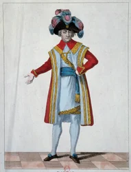 Portret van Paul Barras (1755-1829), lid van de Uitvoerende Raad