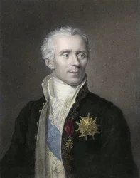 Portret van Pierre Simon, Markies de Laplace, Wiskundige en Astronoom (1749-1827) - Pierre Simon Laplace (1749-1827), Franse wiskundige