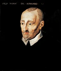 Portret van Pierre de Ronsard