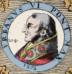 Portret van Urbanus VI (Bartolemeo Prignano)