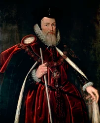 Portret van William Cecil Baron Burghley