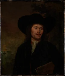 Portret van een heer (circa 1670)