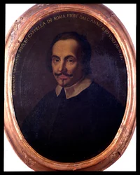 Portret van de Italiaanse componist Bonifazio Graziani