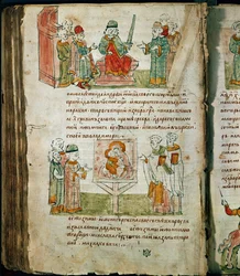 Radziwill kroniek, detail