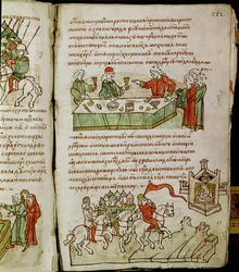 Radziwill kroniek, detail
