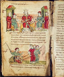 Radziwill kroniek, detail