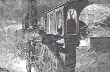 Spoorwegbestuurders, eind 19e eeuw