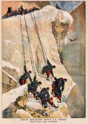 Redding van 2 soldaten van het 97e linie regiment