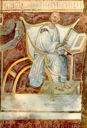 Sint Augustinus van Hippo, Lateranen, Rome (fresco)