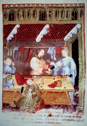 Winkel en naaizaal. Verlichting uit de melk van geneeskunde en diëtetiek 