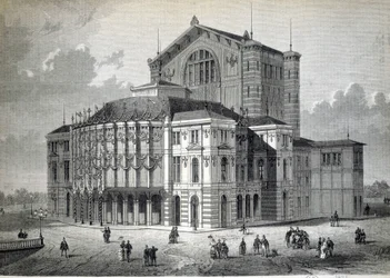 Het Bayreuth Model Theater, gebouwd op initiatief van Richard Wagner en ingehuldigd in 1876