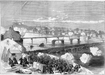 De Parijse Commune in 1871. Op 17 april