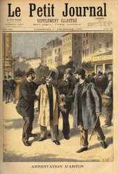De arrestatie van Emile Arton (1859-1905)