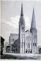 De kathedraal van Chartres