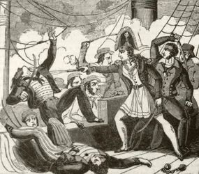 De vrouwelijke piraat die het Engelse schip 