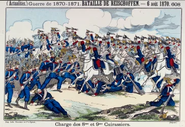 Oorlog van 1870-1871: Slag bij Froeschwiller en de aanval van de slagschepen