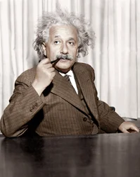 Albert Einstein in Princeton, VS