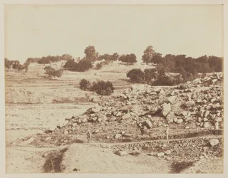 Kamp van Amir Yakhub Khan, waar het Verdrag van Gandamak werd ondertekend, Jafed Sing, mei 1879