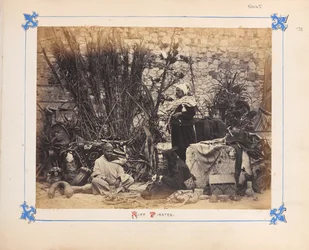 Ontbijt in de officiersmess, 86e Regiment, Gibraltar, ca. 1866