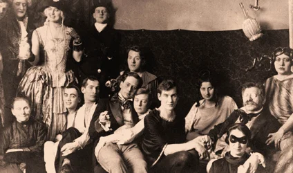 Kostuumfeest, Institut für Sexualwissenschaft, Berlijn. 1920