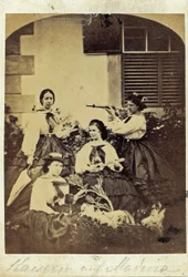 Elisabeth, keizerin van Oostenrijk en koningin-gemalin van Hongarije (24 december 1837 – 10 september 1898) (foto)