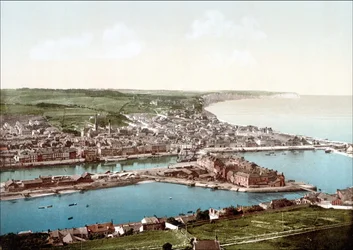 Fécamp en zijn kliffen - V. 1895.