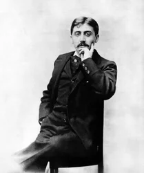 Franse schrijver Marcel Proust (1871-1922) ca. 1895
