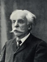 Gabriel (Urbain) Faure (1845-1924). Franse componist. Naar een foto.