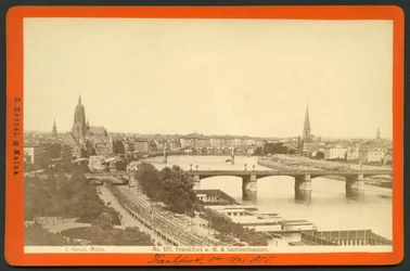 Duitsland, Hessen, Frankfurt am Main en Sachsenhausen, uitgegeven door C. Hertel, Mainz
