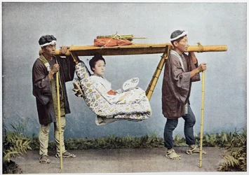 Reisstoel uit Japan