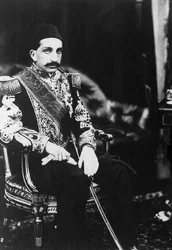 Portret van Abdulhamid II (1842-1918), Sultan van het Ottomaanse Rijk