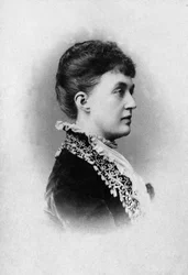 Portret van Adelaide Marie door Anhalt Dessau (1833-1916), Groothertogin van Luxemburg