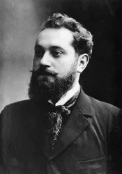 Portret van Albert Guillaume (1873-1942), Franse schilder, illustrator en cartoonist