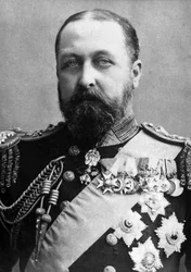 Portret van Alfred Ernest Albert (1844-1900), broer van koning Edward VII van Engeland, hertog van Edinburgh, en Saksen Cobourg Gotha, en graaf van Kent en Ulster