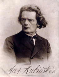 Portret van Anton Rubinstein