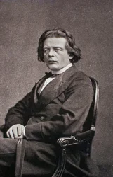 Portret van Anton Rubinstein