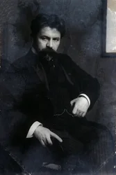 Portret van Arthur Nikisch