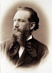 Portret van Camillo Boito, Italiaanse schrijver en architect (1836-1914)