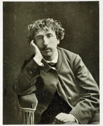 Portret van Charles Garnier in 1882