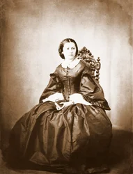 Portret van Clara Schumann (1819-1896), echtgenote van Robert Schumann.