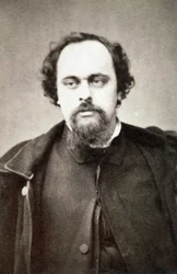 Portret van Dante Gabriel Rossetti (1828-1882) - Circa 1860